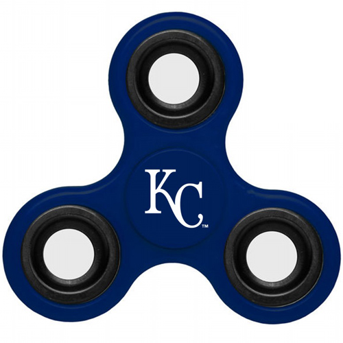 MLB Kansas City Royals 3 Way Fidget Spinner F51 - Royal